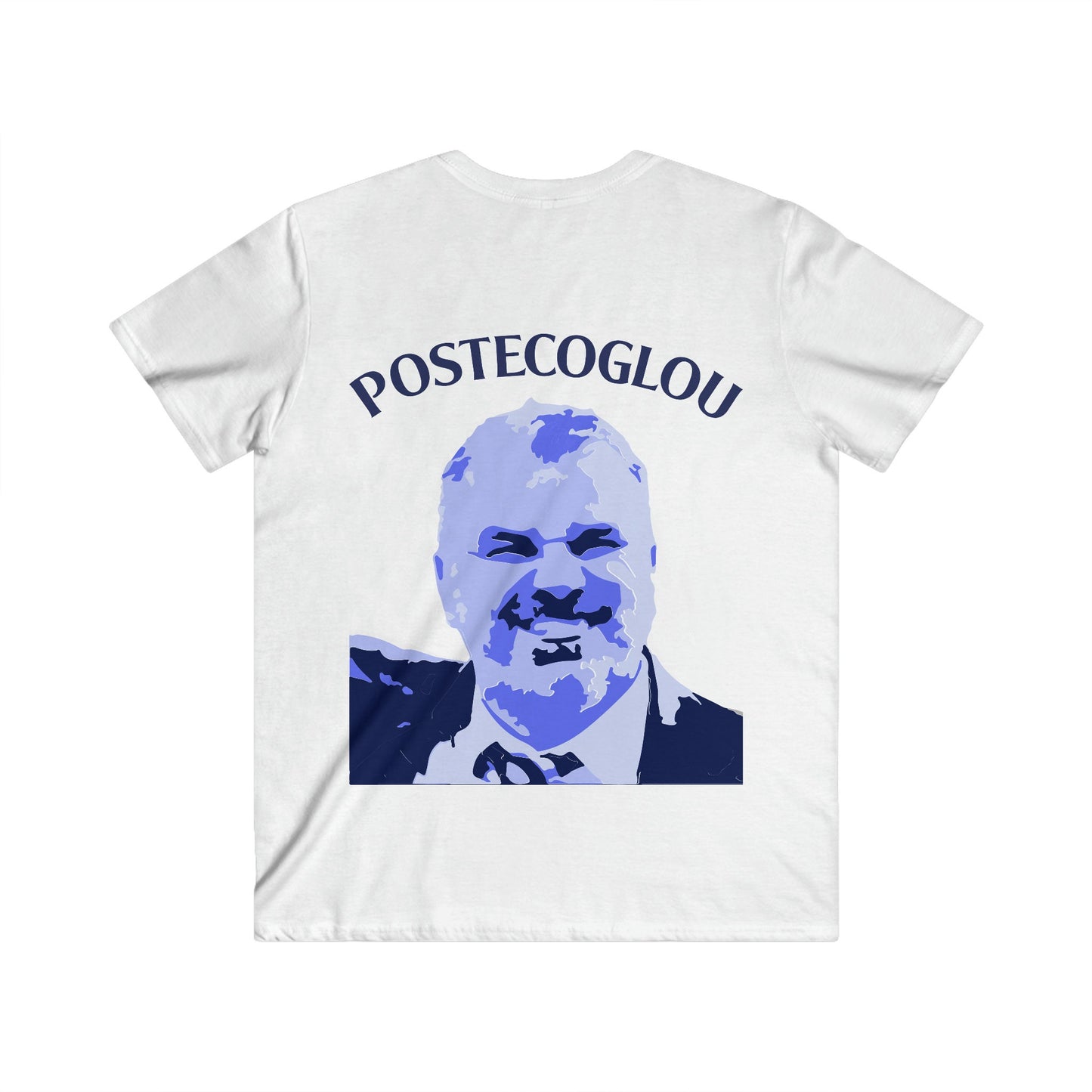 Tottenham Hotspur V-Neck T-Shirt, Spurs T-Shirt, Football T-Shirt, Sports T-Shirt, Football Gift, Spurs Gift, Tottenham Gift, Postecoglou