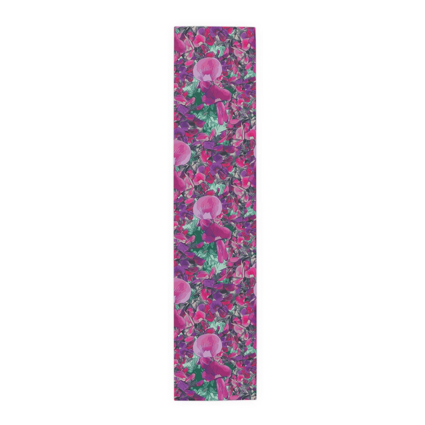 Table Runner Australian Wild Flower - Holly-Leaved Mirbelia - Mirbelia dilatata West Australian