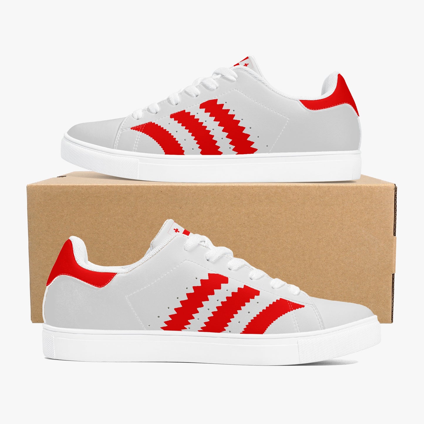 Georgia Euro 2024 Sneakers, sakartvelos evro 2024-is sp’ort’uli pekhsatsmeli