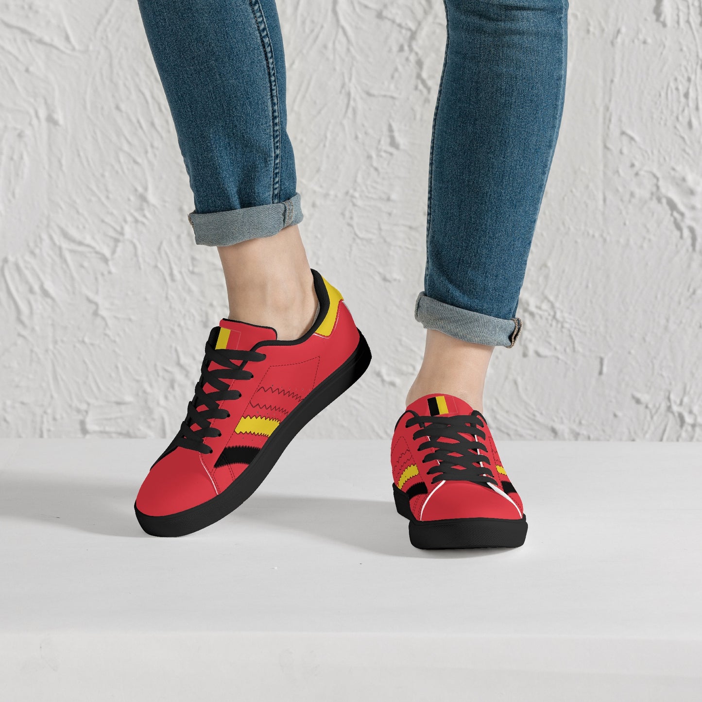 Belgium Euro 2024 Sneakers, Baskets Belgique Euro 2024