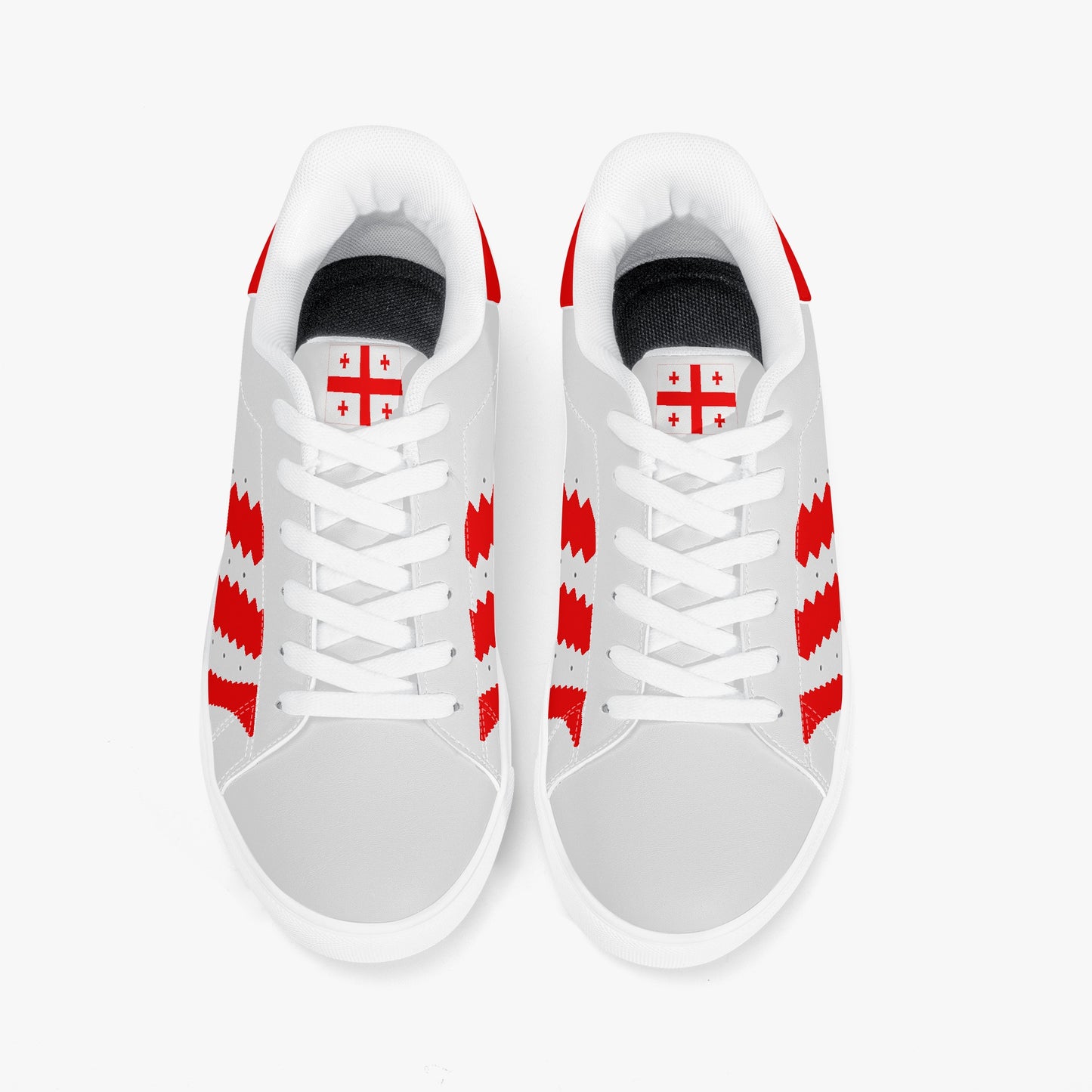 Georgia Euro 2024 Sneakers, sakartvelos evro 2024-is sp’ort’uli pekhsatsmeli