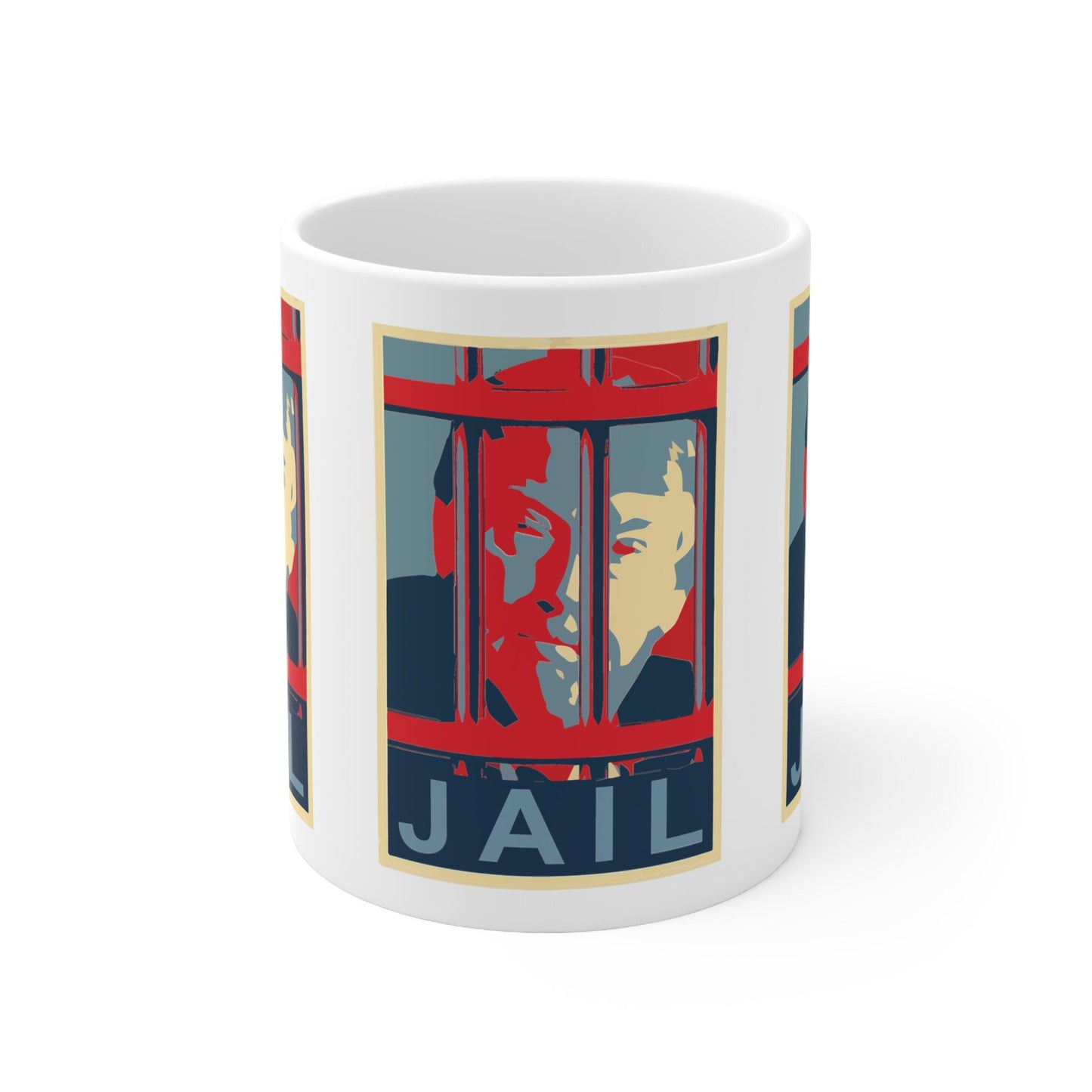 Anti Trump Mug, Lock Him Up Trump Coffee Mug, Trump For Prison 2024, Anti Trump Merch, Fuck Trump Mug, Democrat Mug, Liberal Mug Gift