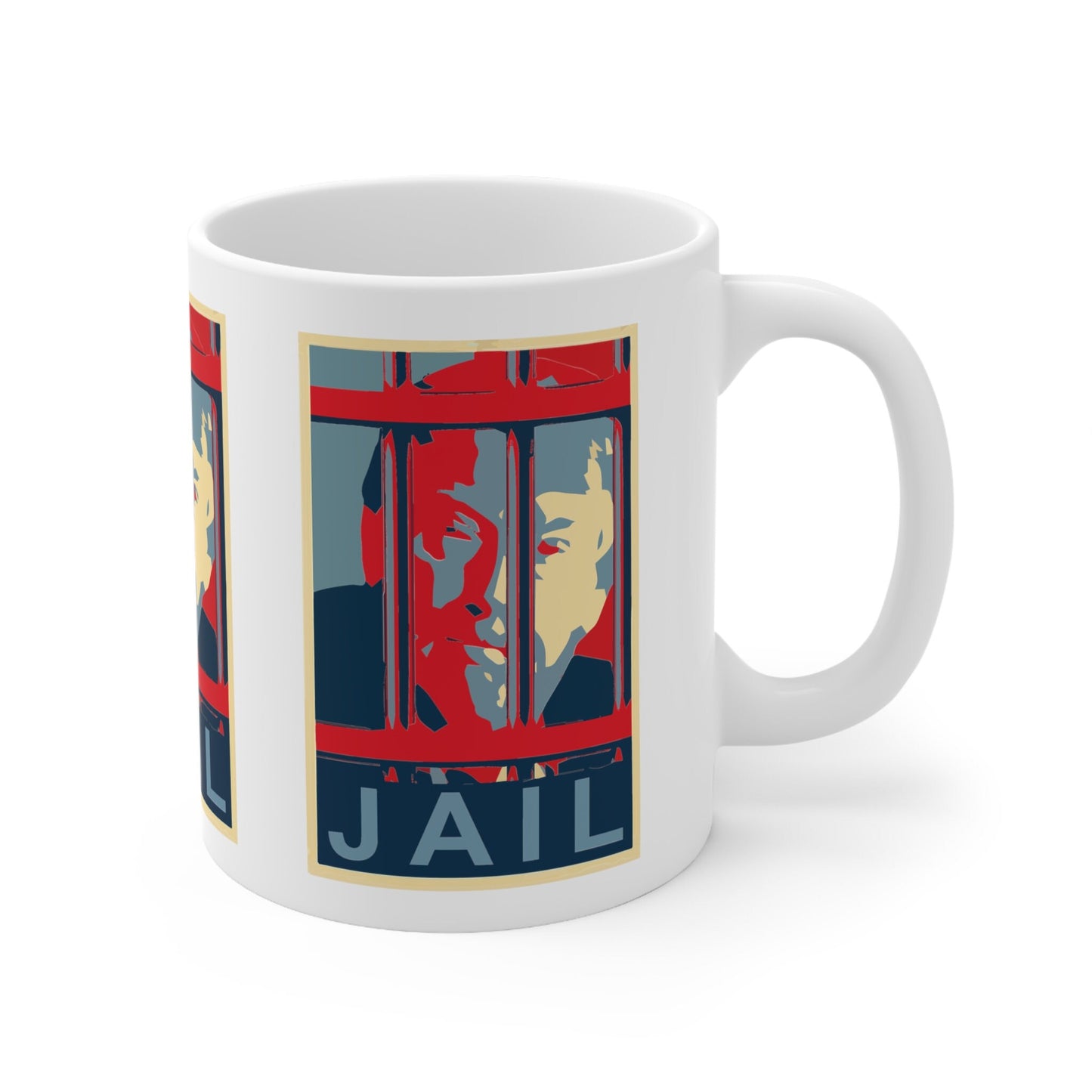 Anti Trump Mug, Lock Him Up Trump Coffee Mug, Trump For Prison 2024, Anti Trump Merch, Fuck Trump Mug, Democrat Mug, Liberal Mug Gift