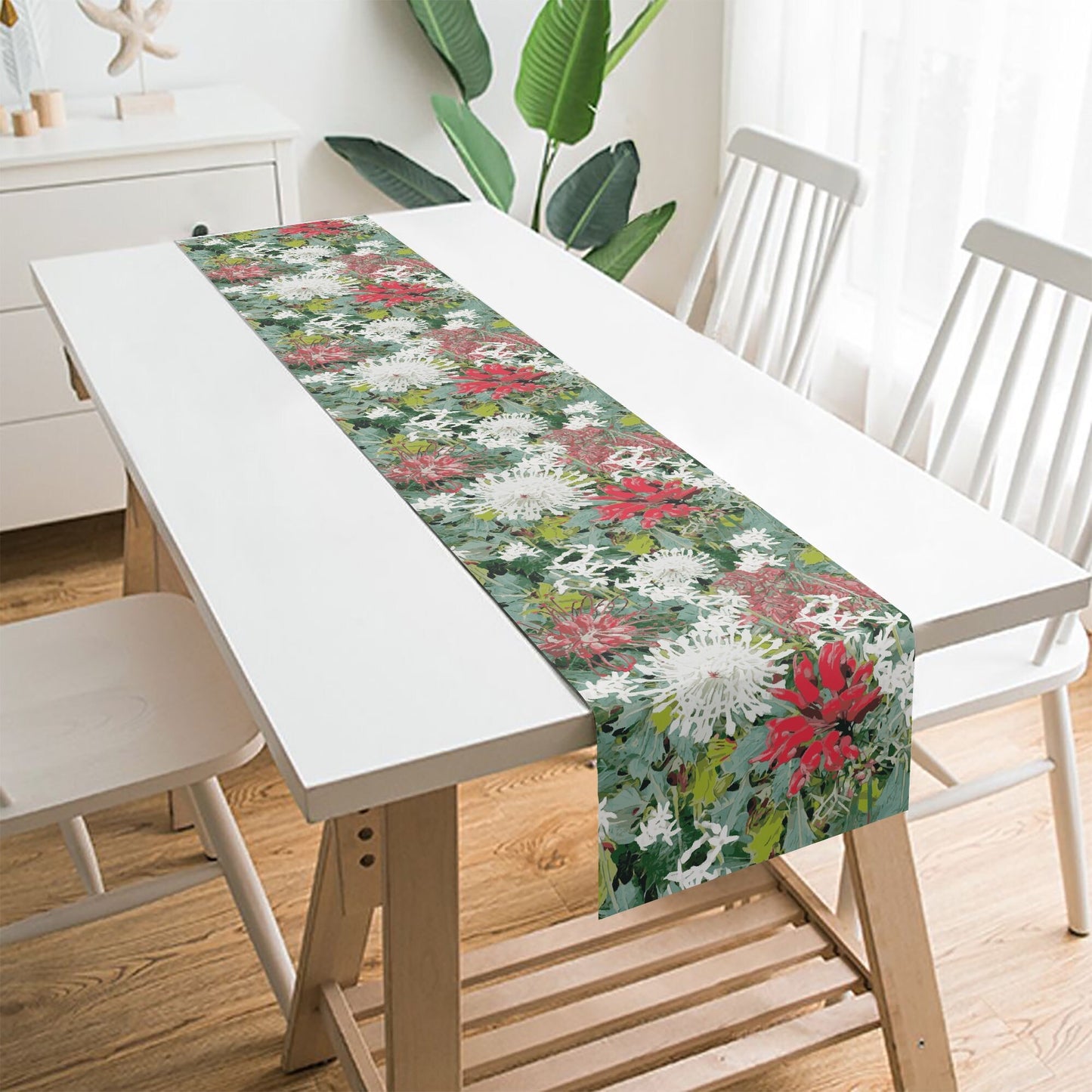 Australian Christmas Wild Flowers Table Runner 90''×13''