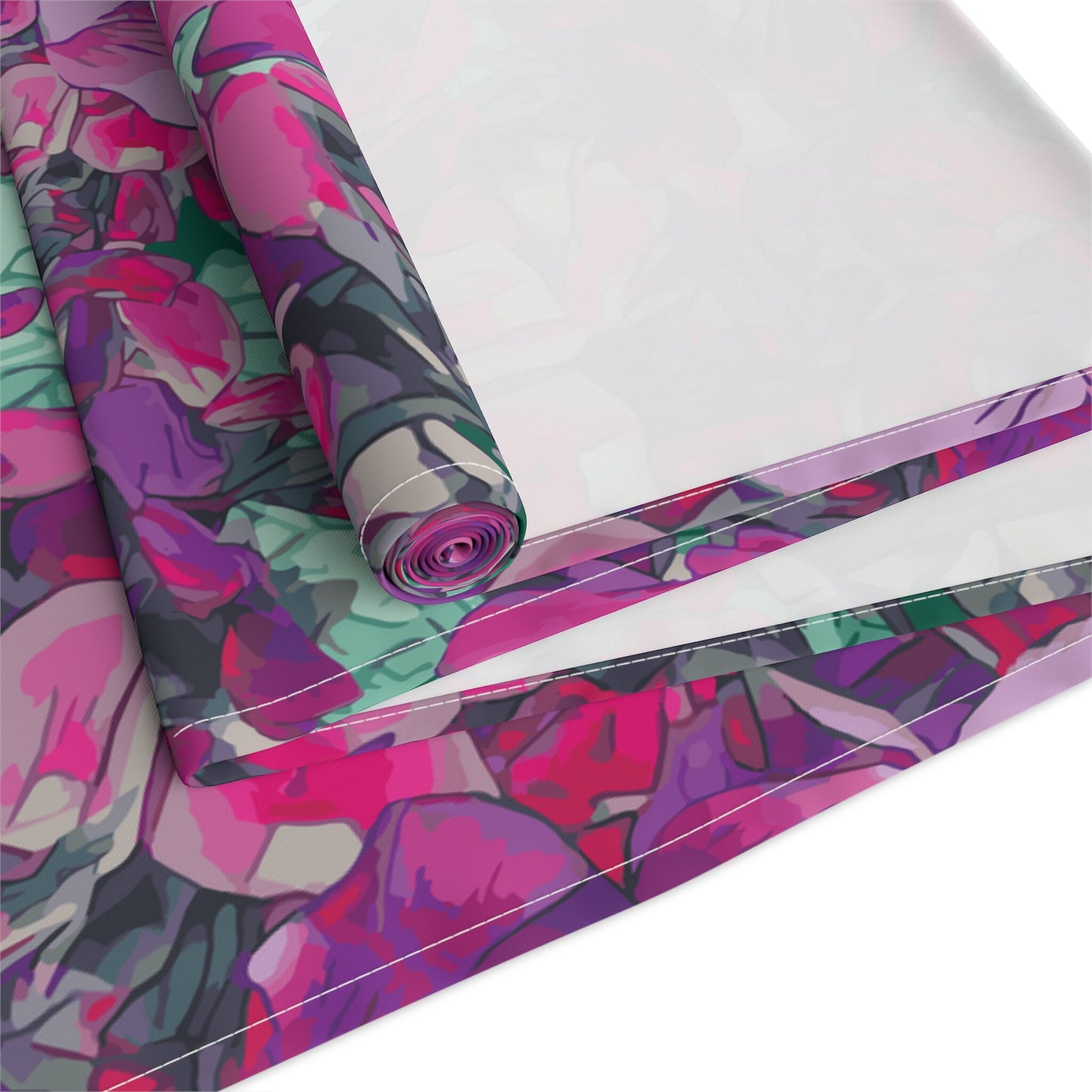 Table Runner Australian Wild Flower - Holly-Leaved Mirbelia - Mirbelia dilatata West Australian