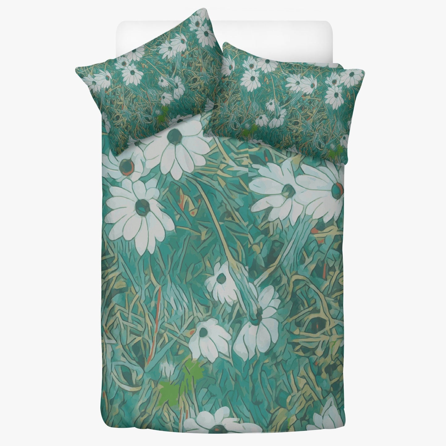 Floral Wild Flower Duvet/Doona Cover- Holly -Leaved Mirbelia -Mirbelia dilatata West Australian