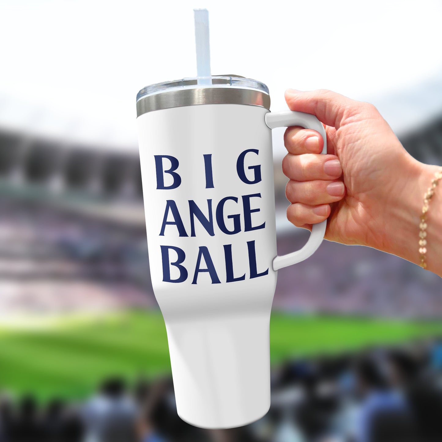 Tottenham Kangaroo, Big Ange Ball 40oz Tumbler, Spurs