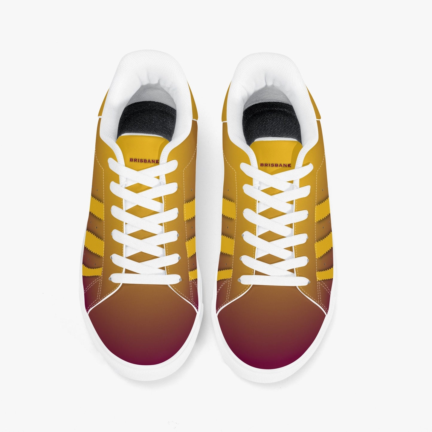 Brisbane Australian Rugby Sneakers - Black or White Soles