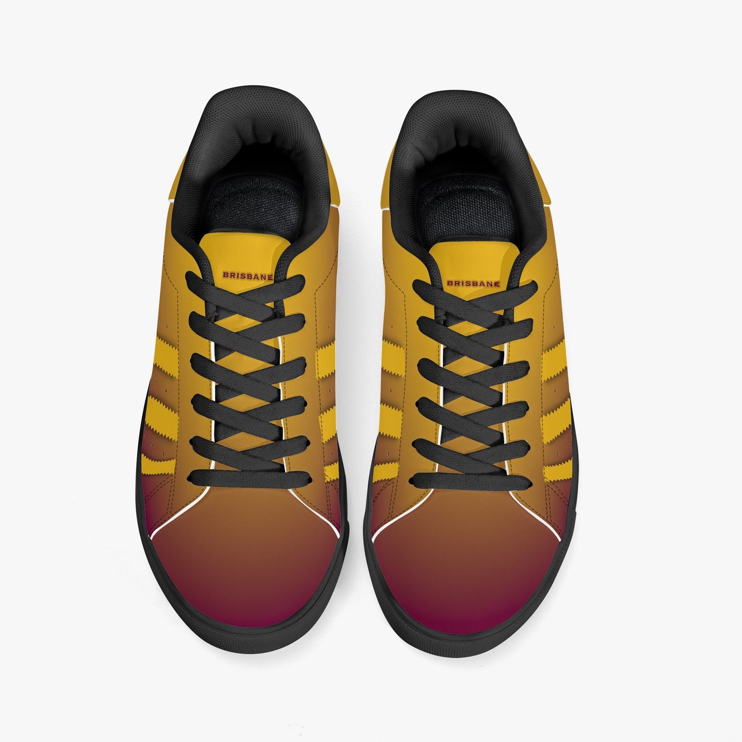 Brisbane Australian Rugby Sneakers - Black or White Soles