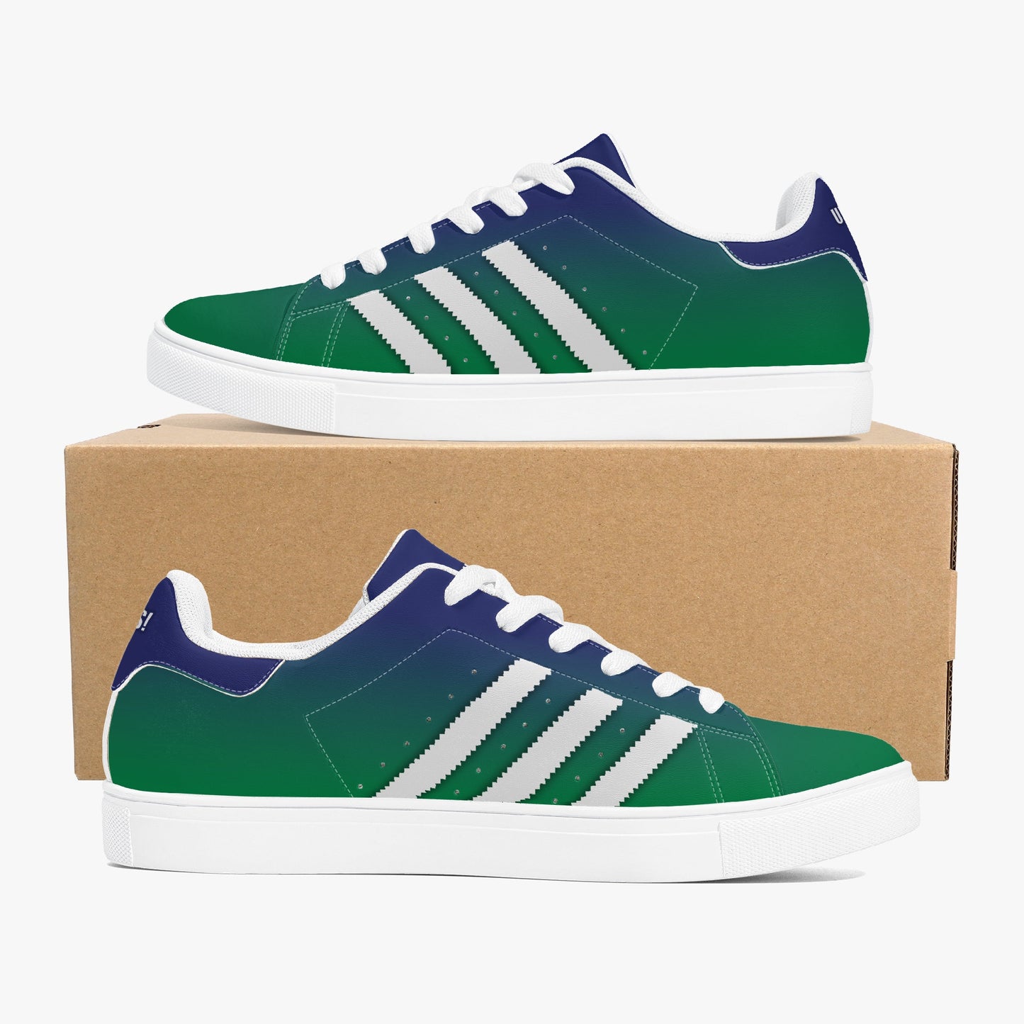 Auckland New Zealand Australian Rugby Sneakers - Black or White Soles