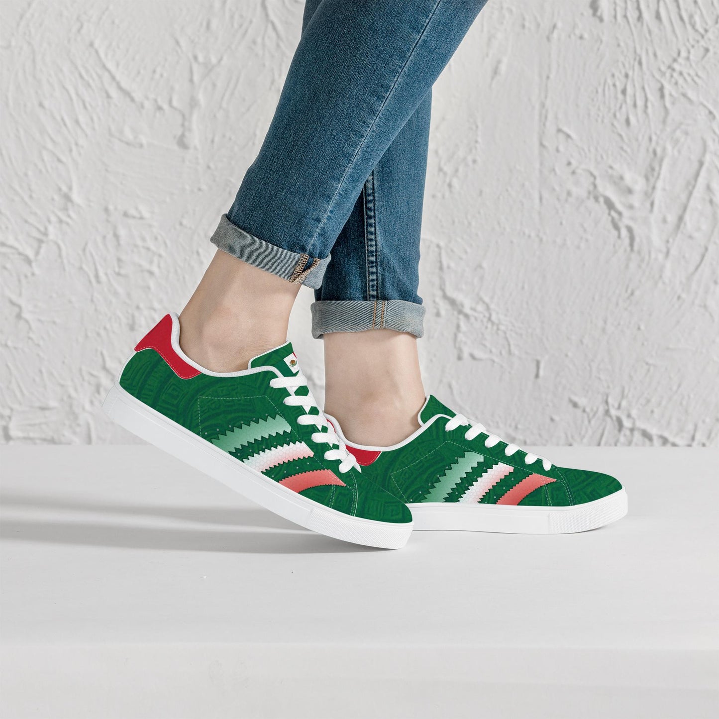 Mexican World Cup Sneakers 26 All Red Heal